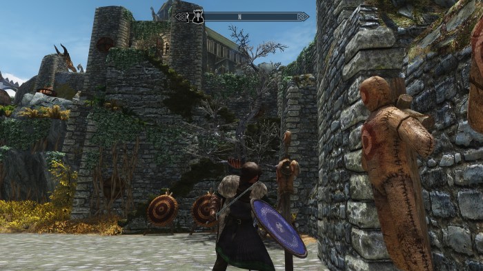 Not sure who looks more intimidating: me or the dummy.