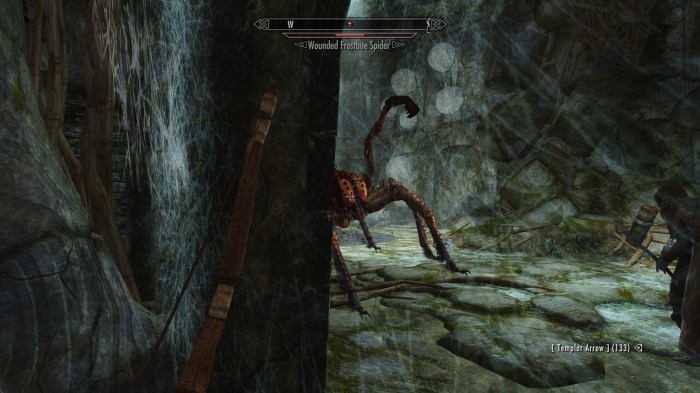 That's it! Go for the eyes! Er... some of its eyes! 