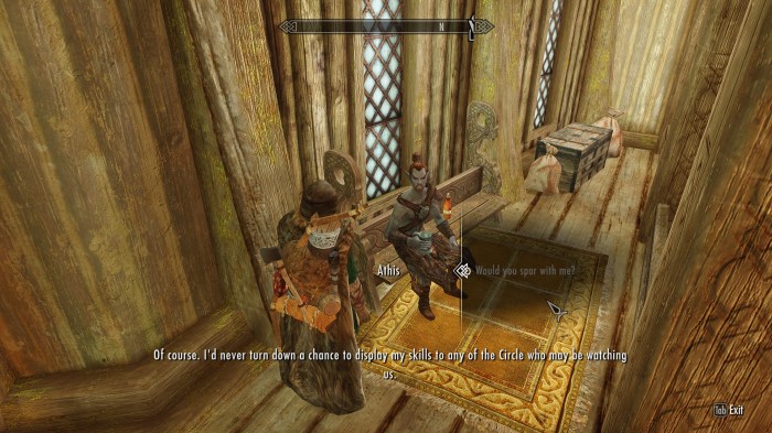 I won't say I'll kick your ass, but I'll have fun trying.