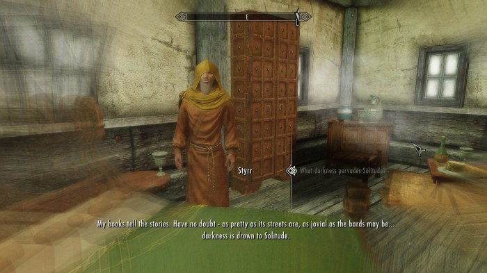 Darkness in Solitude! Means wandering dead people! I knew it!