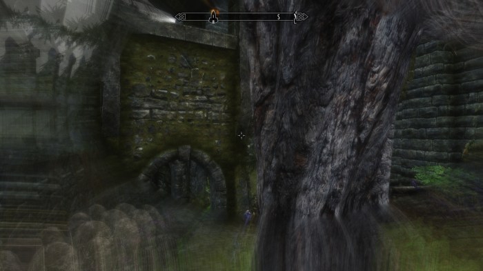 Outta my way, tree! Champion incoming! 