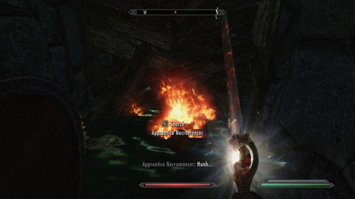 I guess the same principle applies to flame atronachs in rainstorms.