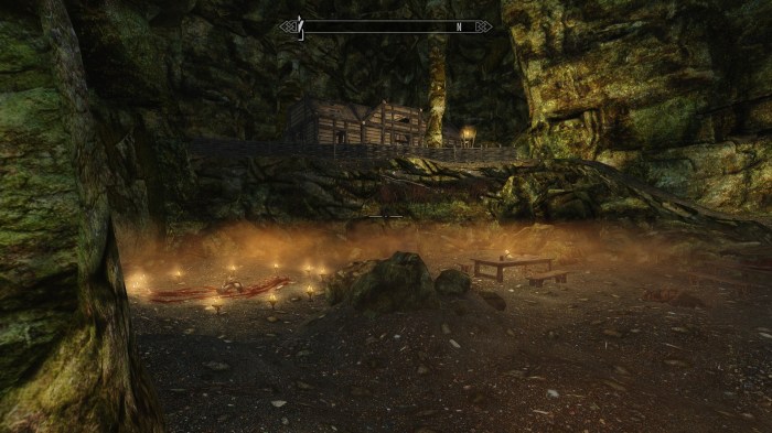 Well, at least there's no spiders.