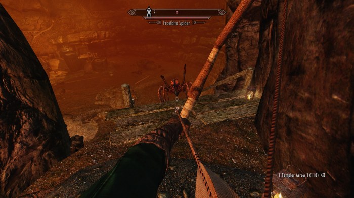 Eat my arrows, you little creep.