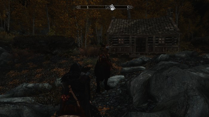 A little off the beaten track, but cozy.