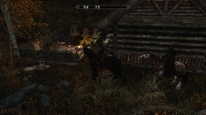 It even has its own veggie garden. Nice.