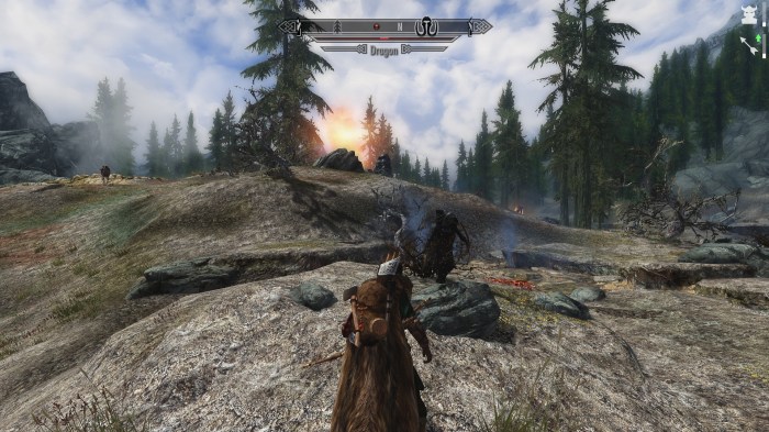 Get back here, you cowardly wyrm!