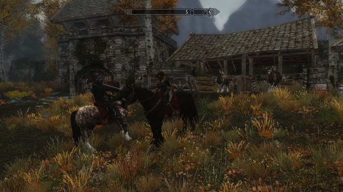 Let's hope our horses will still be here when we get back.