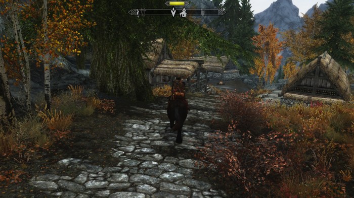 The village might be small, but it's certainly pretty.