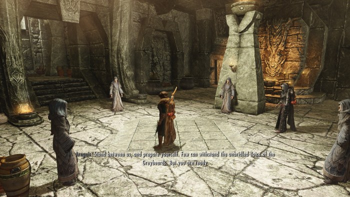 It's all initiation rites with you people, isn't it? Just don't make me swallow a slaughterfish.