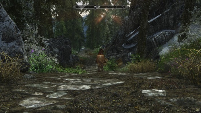 Riding into the sunset.