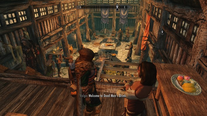 Great view, and I'll try your mead. I like to live dangerously.