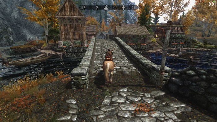 Looks like the village is just as lively as I remember.