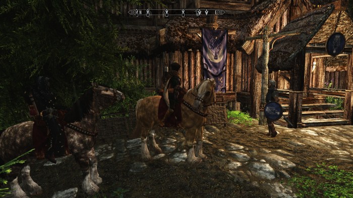 Back in the thriving metropolis.