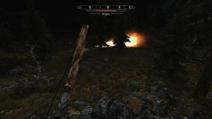 Good job, dragon. That tree will never bother you again.