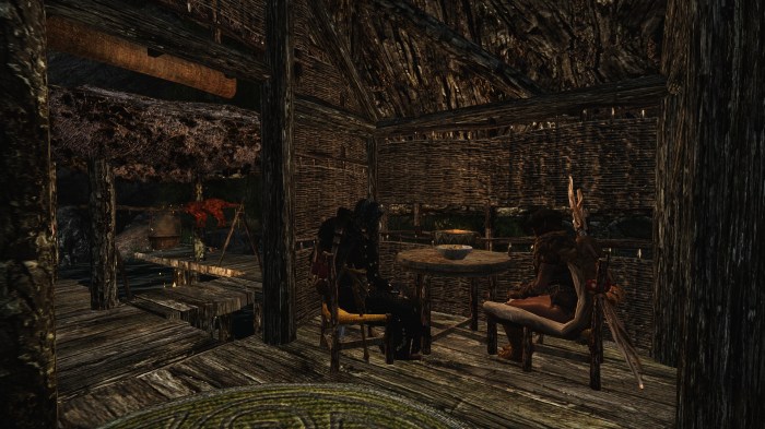 Nothing like a good talk over a good meal.