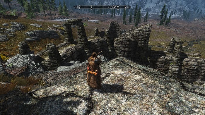 Planning our next move -- and enjoying the view.