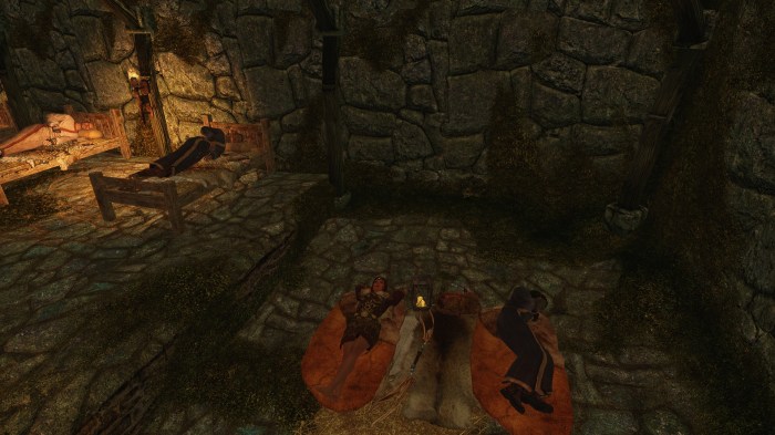 It's like pitching the tent without the tent.